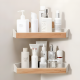 Metal & Wooden Corner Shelf